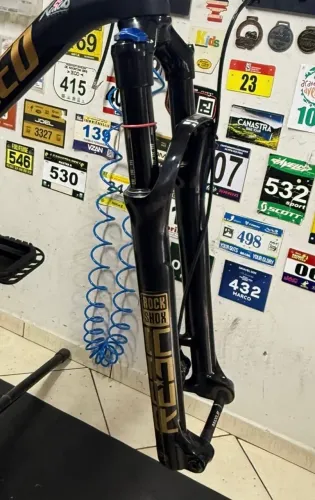 Suspensão Rockshox Reba 100mm Impecável e Revisada!