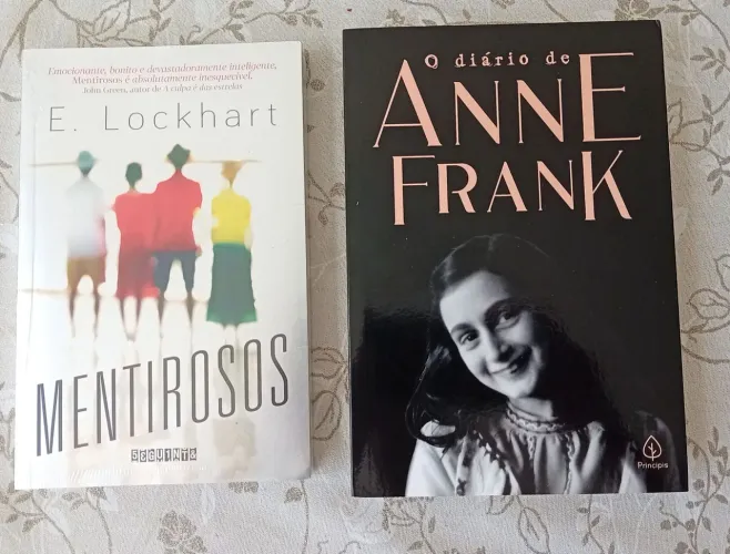 Livros Mentirosos (NOVO e LACRADO) + O Diário de Anne Frank * São DOIS LIVROS.