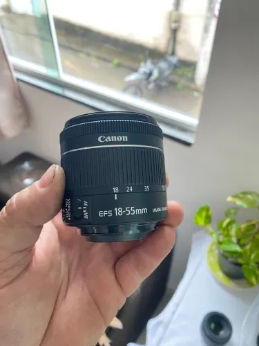 Lente canon 18 55 stm