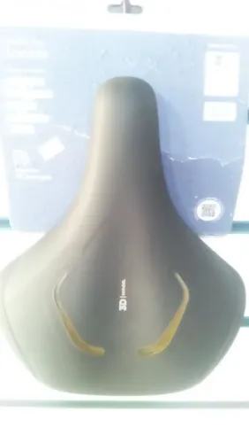 Selim Confort gel 3D MTB Preto
