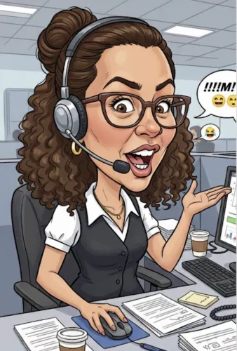 Precisar de operadora de telemarketing