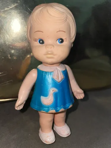 Boneca tita estrela mini doll antiga