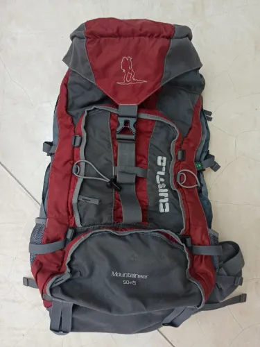 Mochila Cargueira Curtlo Mountaineer 50+15L com NF, Garantia Vitalícia, Usada