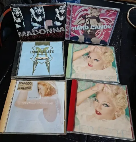 Cds MADONNA Lote Com 6 Cds Leia A Descrição 