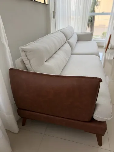 SOFA 4L HERMAN - TECIDO - COURINO NATURE