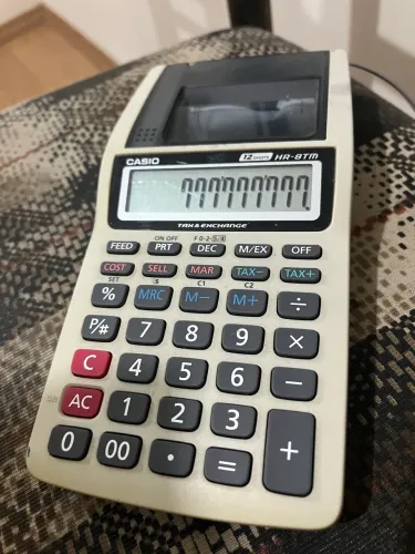 Calculadora com bobinas inclusas