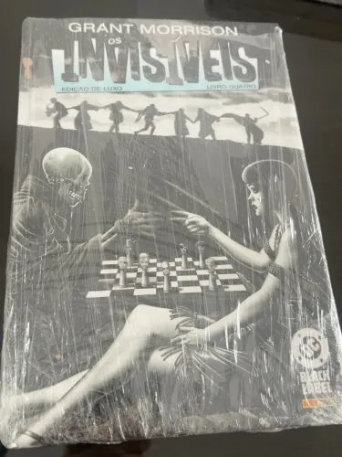 HQ Os Invisíveis - Edição de Luxo Livro 4 - Grant Morrison - Lacrado