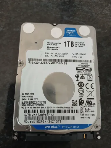 HD 1 TB Notebook