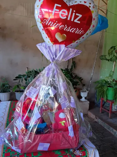 Cesta de café da manhã ou qualquer ocasião