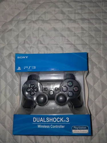 Controle para PS3 lacrado, nunca foi aberto.