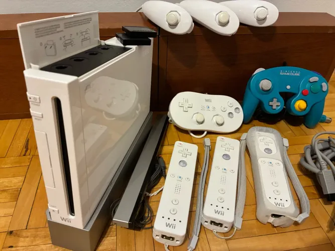 Conjunto Wii impecável