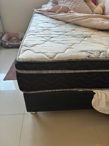 Cama solteirão molas ensacadas