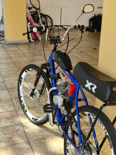 Bicicleta motorizada cubo mobilete