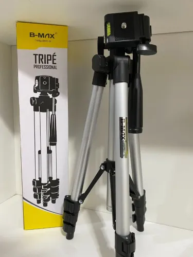Tripé Profissional para Câmera e Celular 1,06M B-MAX BMG-36