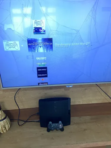 PlayStation 3 funcionando 100% com controle e jogos