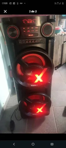 Caixa de som usado mais em estado de nova 