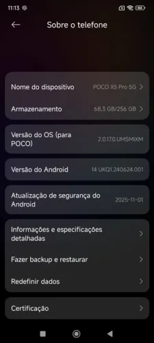 Vendo celular semi novo