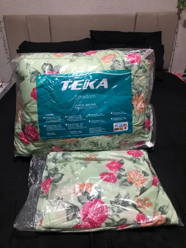 Kit Edredom casal 8 peças