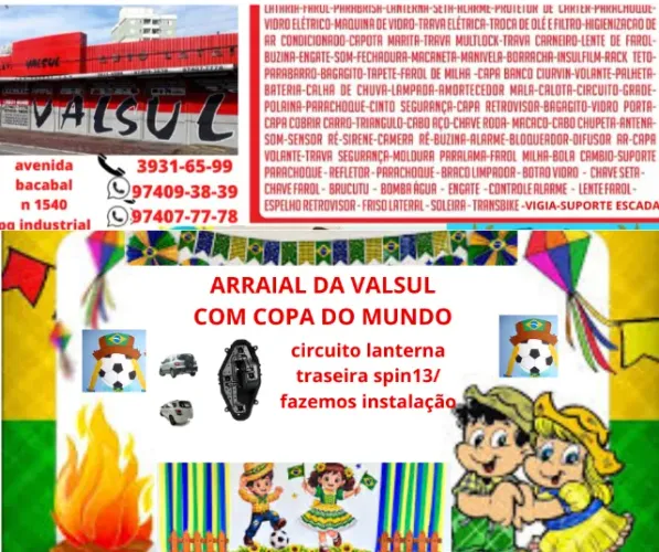 circuito lanterna traseira spin 13/