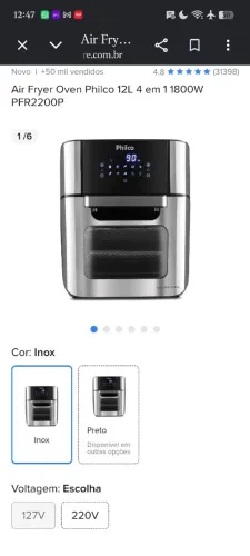 air fryer philco