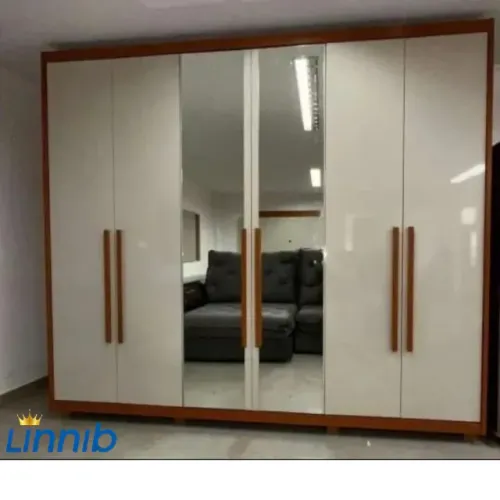 GUARDA ROUPA 6 PORTAS 100%MDF BOM PASTOR PAGA SOMENTE NA ENTREGA VENHA PARA @LINNIBMÓVEIS