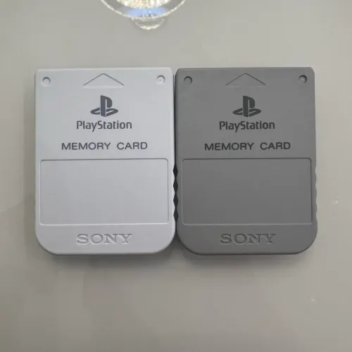 Memory Cards PS1 originais 2 unidades PlayStation 