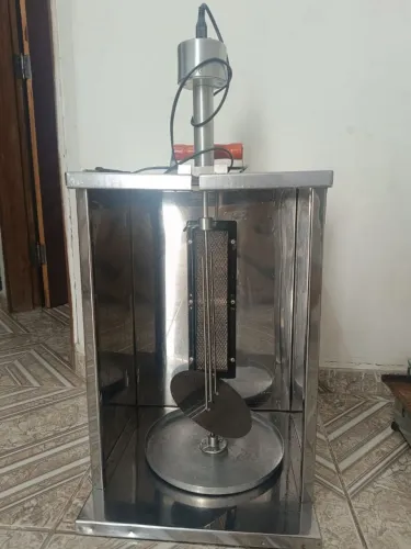 Máquina de churrasco grego