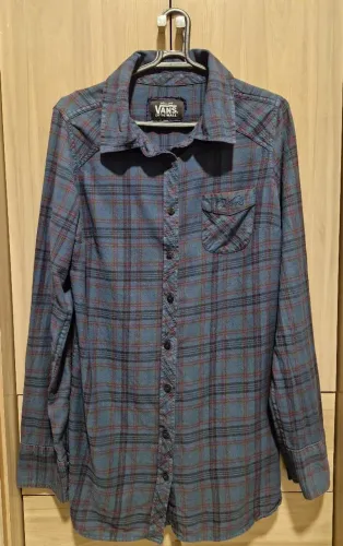 Camisa xadrez original da Vans
