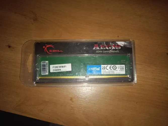 Memória ram 4 gb dddr4