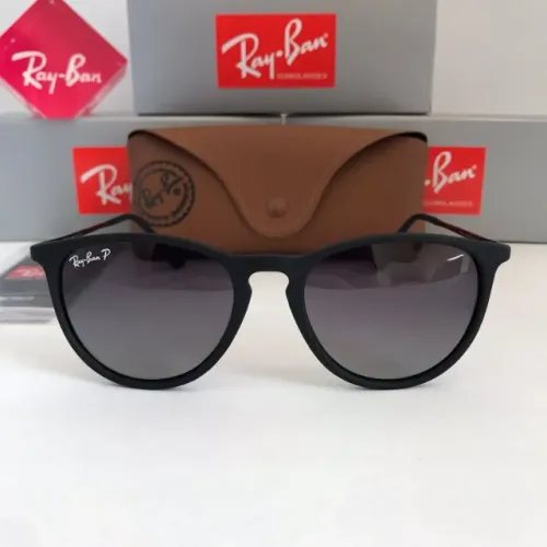 oculos de sol ray ban erika black lentes polarizadas