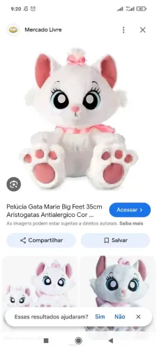 Ursinho gatinha Marie