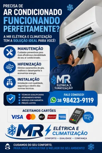 Instalação de ar condicionado