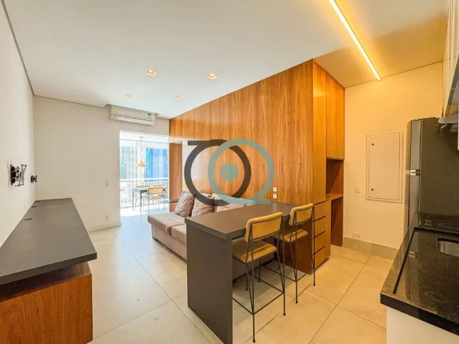 Apartamento com 1 dormitório à venda, 60 m² por R$ 1.350.000,00 - Itaim Bibi - São Paulo/S