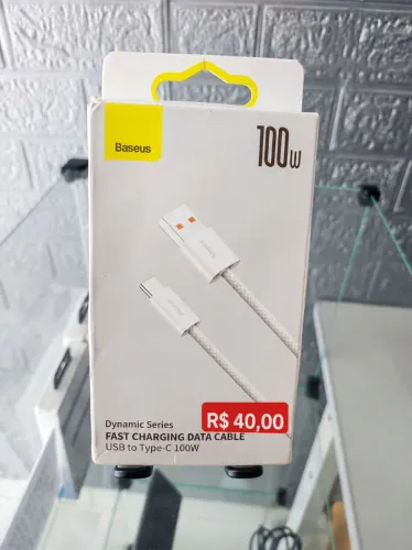 Cabo Baseus USB p/ Tipo C
