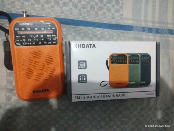 2 rádios xhdata e motobras