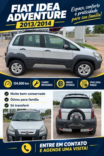 Fiat Idea Advent./ Adv.locker 1.8 MPI Flex 5P 2014