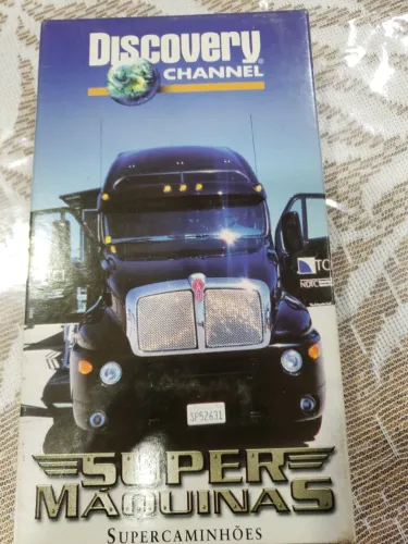 VHS Discovery Channel "Super Máquinas: SUPERCAMINHOES"