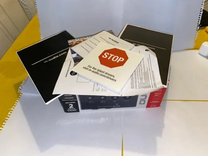 Interface de Áudio M-Audio