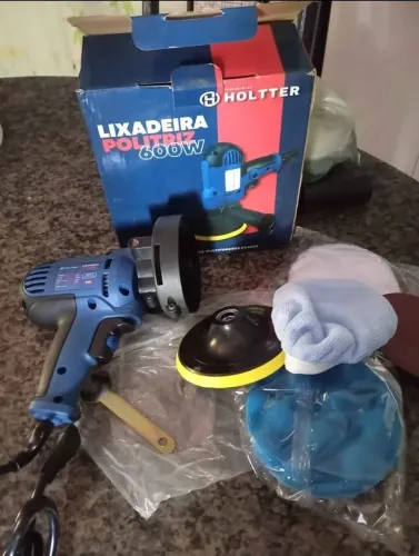 Aspirador + politriz lixadeira