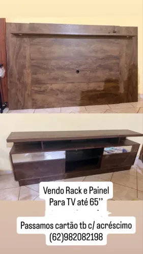 Painel TV e Rack