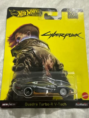 Hot Wheels Premium Cyberpunk 2077 Quadra Turbo-R V-Tech