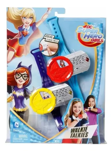 Dc Super Hero Girls Walkie Talkies Mattel Dnh03 Brinquedo eletrônico Interativo