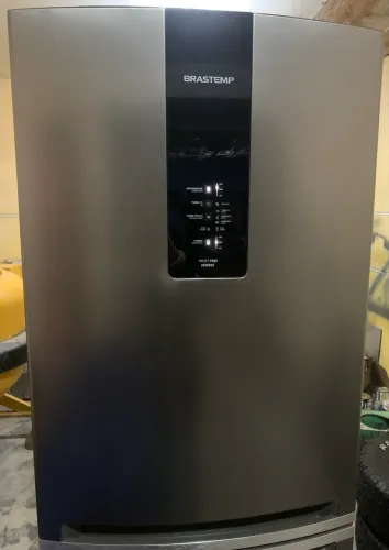 Geladeira FRETE GRÁTIS SEMI NOVA Brastemp Inverse inox 450 litros, Frost Free