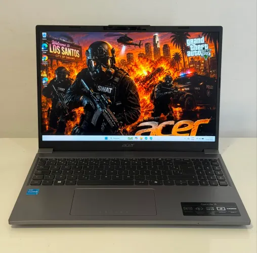 Notebook Acer i3 13°Th Gen 8gb Ram DDR5 5200 MT/s 256Ssd NVMe FULL HD + GARANTIA FÁBRICA