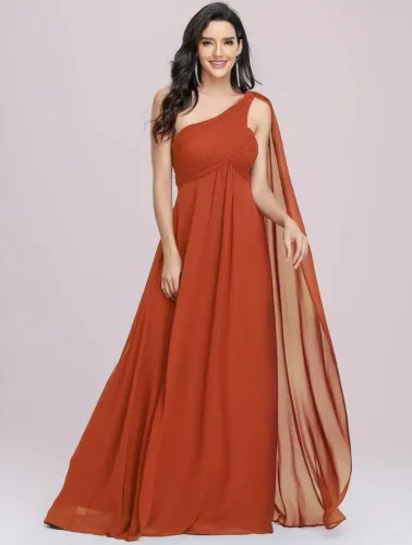 Vestido de festa | Terracota 