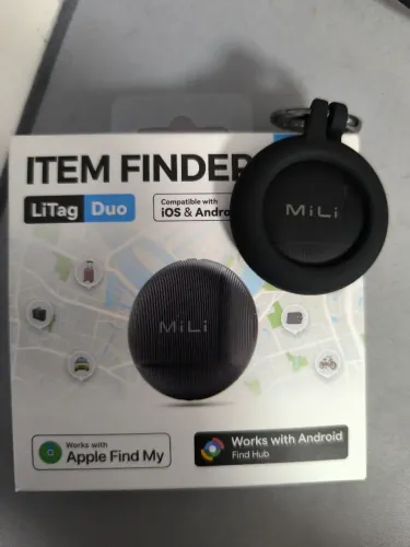 Rastreador Bluetooth Mi Li compartivel com Apple Find my e Google Find Hub