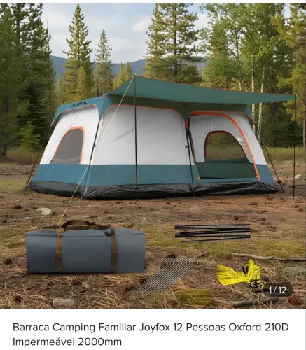 Vendo barraca de acampamento grande