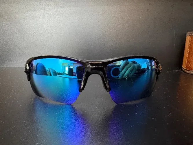 Óculos De Sol Oakley Flak 2.0 Xl Polar Lentes Prizm Sapphire