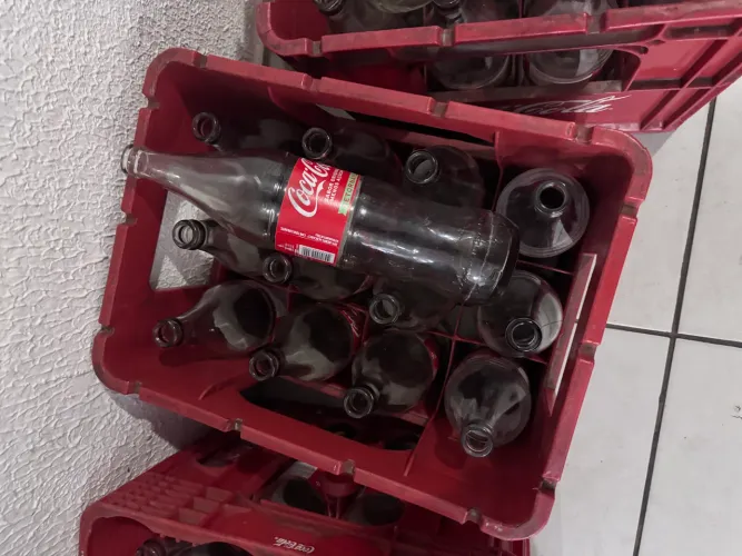 Casco de coca de litro