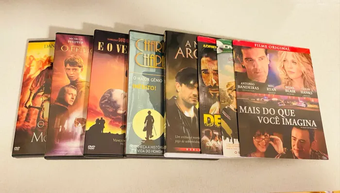 DVD lote filmes